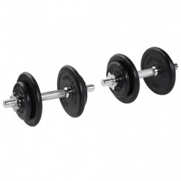 Dumbellset-Halterset-Rubber-20kg-GorillaSports