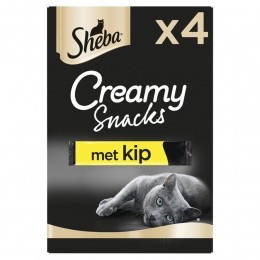 11xShebaCreamySnacksKattensnoepjesKip4stuks