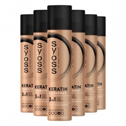 6xSyossKeratinHaarspray300ml