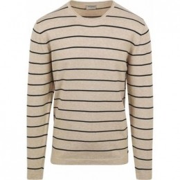 SweaterNoExcessTruiStreepBeige