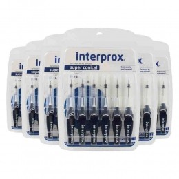 6xInterproxRagersSuperConicalDonkerblauwPHD206stuks