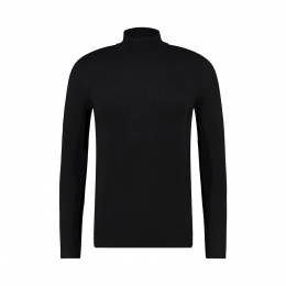 PurewhiteEssentialKnitMockneckLongsleeve