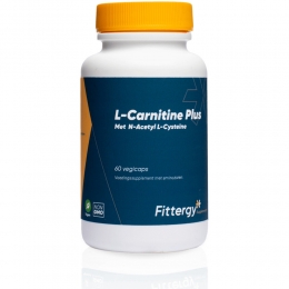 GratisVerzending2xFittergySupplementsL-CarnitinePlus60capsules
