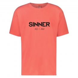 T-shirtSinnerAsIAm-Koraal