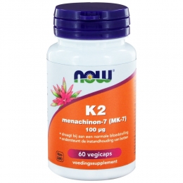 GratisVerzending2xNOWVitamineK2Menachinon7100Mcg60capsules