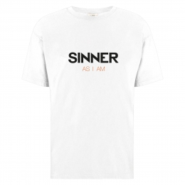 T-shirtSinnerAsIAm-Wit