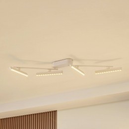 LindbyLEDspotEldrinwit4-lampslichtpunten