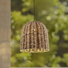 LindbybuitenhanglampTarynbruinkunststofIP4435cm