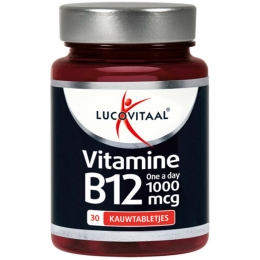 GratisVerzending6xLucovitaalVitamineB121000mcg30kauwtabletten