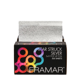 FramarStarStruckAluminiumfolie500SheetsSilver5x11inch