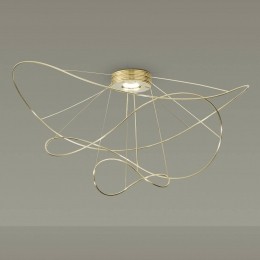 AxoLightAxolightHoops3LEDplafondlampgoud