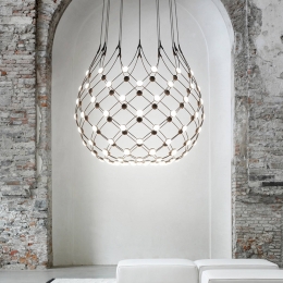 LuceplanMeshhanglamp100cm1mafhanghoogte