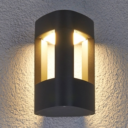 LucandeLEDbuitenwandlampPirrondriehoekigmetaalIP54
