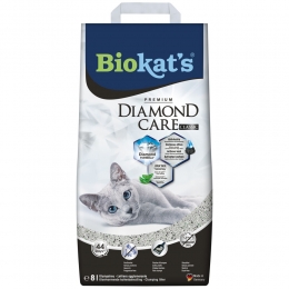 BiokatsKattenbakvullingDiamondCareClassic8liter