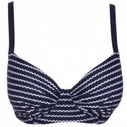 DamellaNavyStripeBikiniUnderwireBraActie