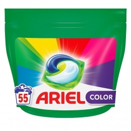 ArielWasmiddel3in1PodsColor55stuks