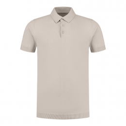 PurePathKnittedShortSleevePoloButtonUp