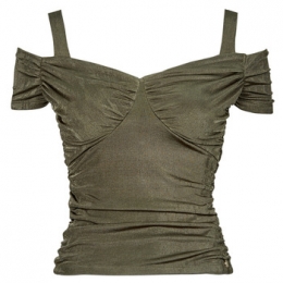 BlouseGuessEMILYSHINYRIB