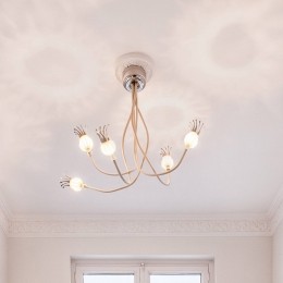 SerienLightingserienlightingPoppyplafond5-lamps