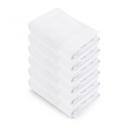 WalraSoftCottonHanddoek50x100cm550gramWhite-6stuks