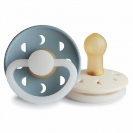 FriggFopspeenMoonNightmaat10-6mndStoneBlueCream2stuks