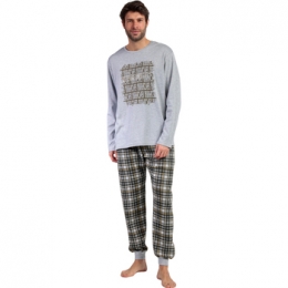 PyjamasnachthemdenAdmasPyjamabroektoplangemouwenNeverGiveUp