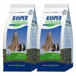 2xKasperFaunafoodKonijnenkorrelHobby4kg