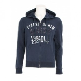 Guess-CaliforniaZipHoody-BlauwBlue