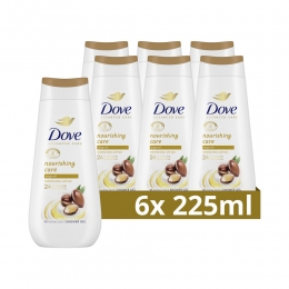 6xDoveDouchecrmeNourishingCare225ml