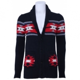 TruiJCwintervest-knittedcardigan-zwartrood