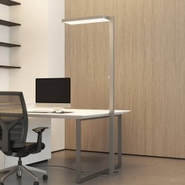 ArcchioLEDvloerlampTimon54Wzilverhoogte195cm