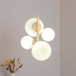 ALDEXHanglampDioneopaalcrme4-lamps