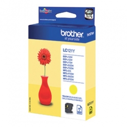 Inktcartridgebrotherlc-121ygeel