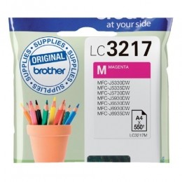 Inktcartridgebrotherlc-3217mrood