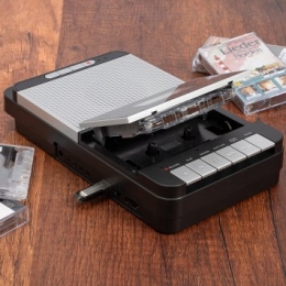 Draagbaarcassette-opnameapparaat