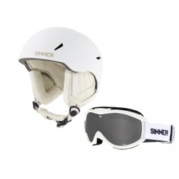 Combi-pack-CrestSkihelmToxicSkibril-Wit