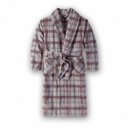 Hoogwaardigefleece-badjas