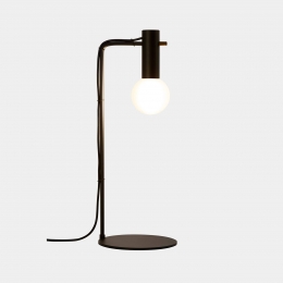 LEDS-C4NudeCurvedtafellampE27zwart