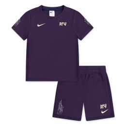 NikeKylianMbappAcademy25TrainingssetKleutersPaarsWitBlauwGoud