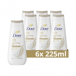 6xDoveDouchecrmeNourishingSilk225ml