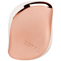 TangleTeezerCompactStylerRoseGoldCream