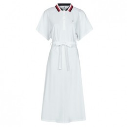 KorteJurkTommyHilfigerGBLSTPFLAREMIDIPOLODRESSSS