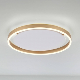 JUSTLIGHTLEDplafondlampRitus393cmmatmessing