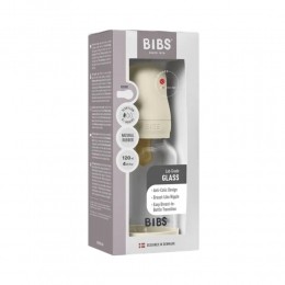 BibsBabyflesGlasCompleteSetIvory120ml