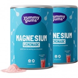 GratisVerzending2xYummygumsLemonadeMagnesium240gr