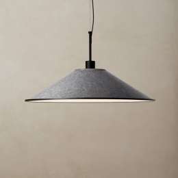 LEDS-C4ShoemakerLEDhanglamprondlichtgrijs