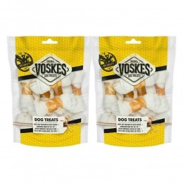 2xVoskesBlankeKauwknopenMetKip10stuks