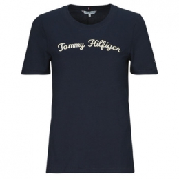 T-shirtKorteMouwTommyHilfigerREGSCRIPTC-NKSS