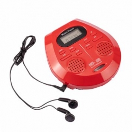 Draagbarecd-spelermetstereoluidsprekers