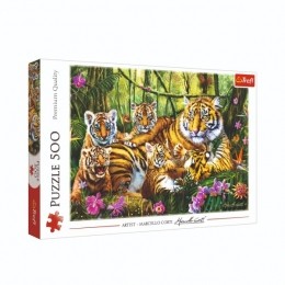 Treflpuzzeltijgers500stukjes